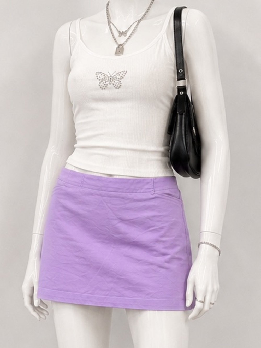 Early 2000s Nike Golf Lilac Mini Skirt
